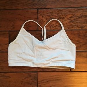 Lululemon Power T Y Sports Bra White Size 12